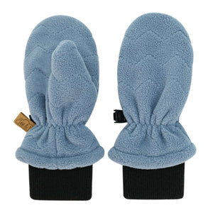 Fleece Mittens - Stormy Blue