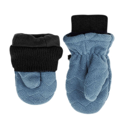 Fleece Mittens - Stormy Blue