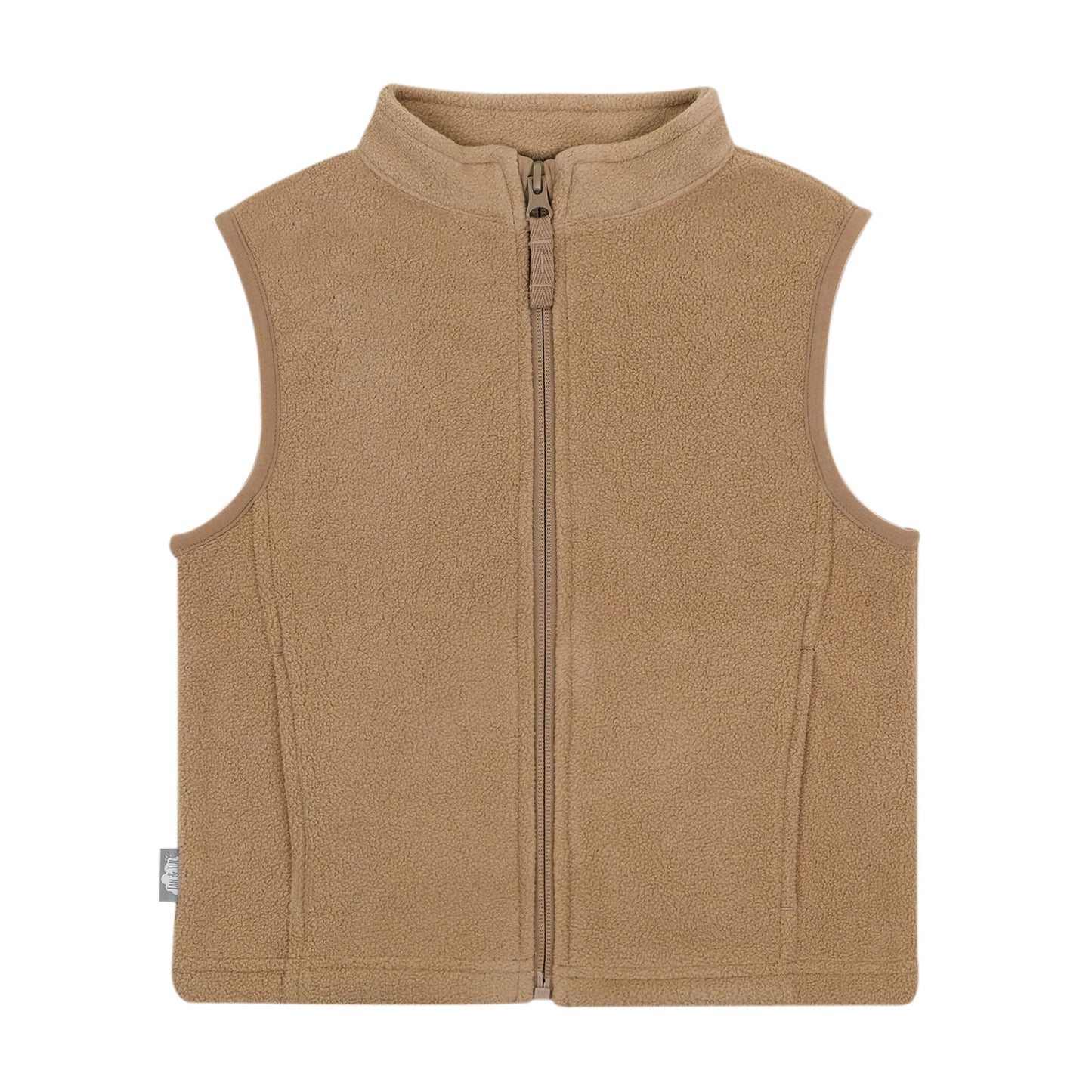 Kids Fleece Vest - Soft Brown