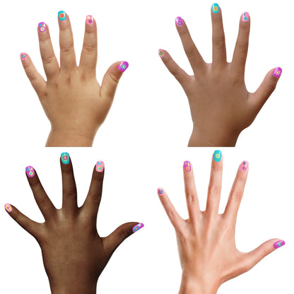 Piggy Paint Press-on Nails - Flower Power