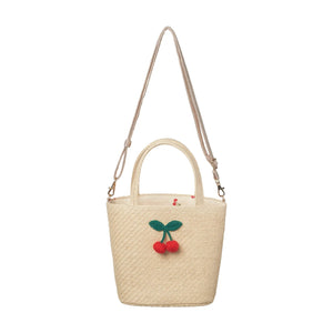 Bag - Crochet Cherry Basket