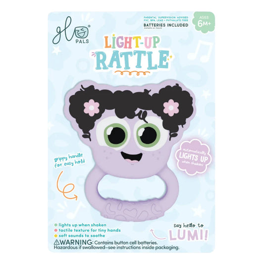 Glo Pals Light Up Rattle - Lumi