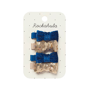 Clips - Sequin and Velvet Mini Bows