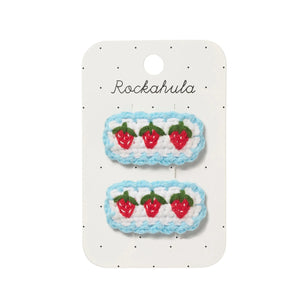Clips - Crochet Strawberry Frill