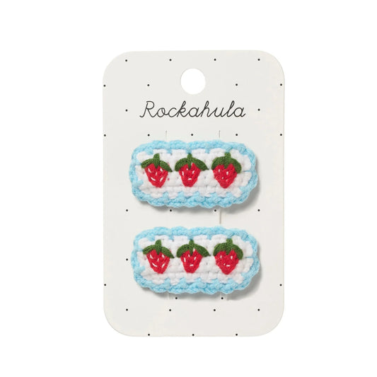 Clips - Crochet Strawberry Frill