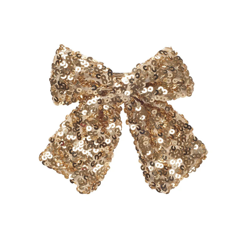 Bow Clip - Bedazzle Sequin