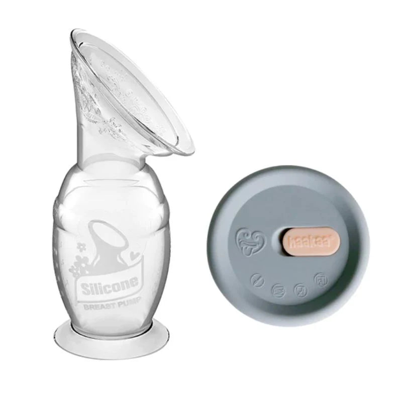 Haakaa Silicone Breast Pump & Cap Set