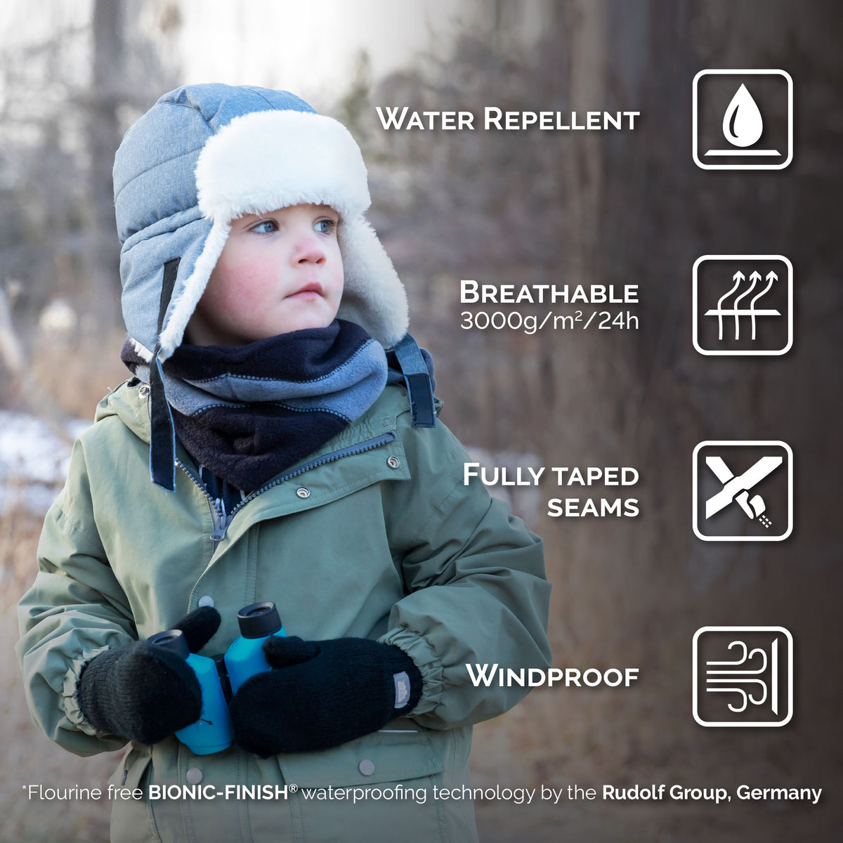 Toasty-Dry Trapper Hat - Lavender