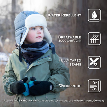 Toasty-Dry Trapper Hat - Lavender