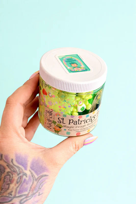 St. Patrick's Day Magic Dough Surprise Jar