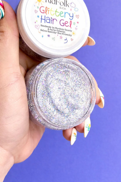 Glittery Hair Gel