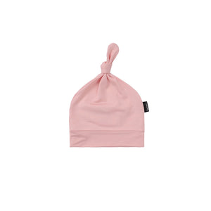 Knotted Hat - Crystal Rose