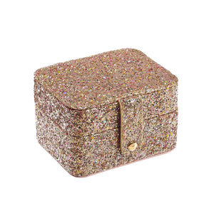 Jewellery Box - Confetti Glitter Gold