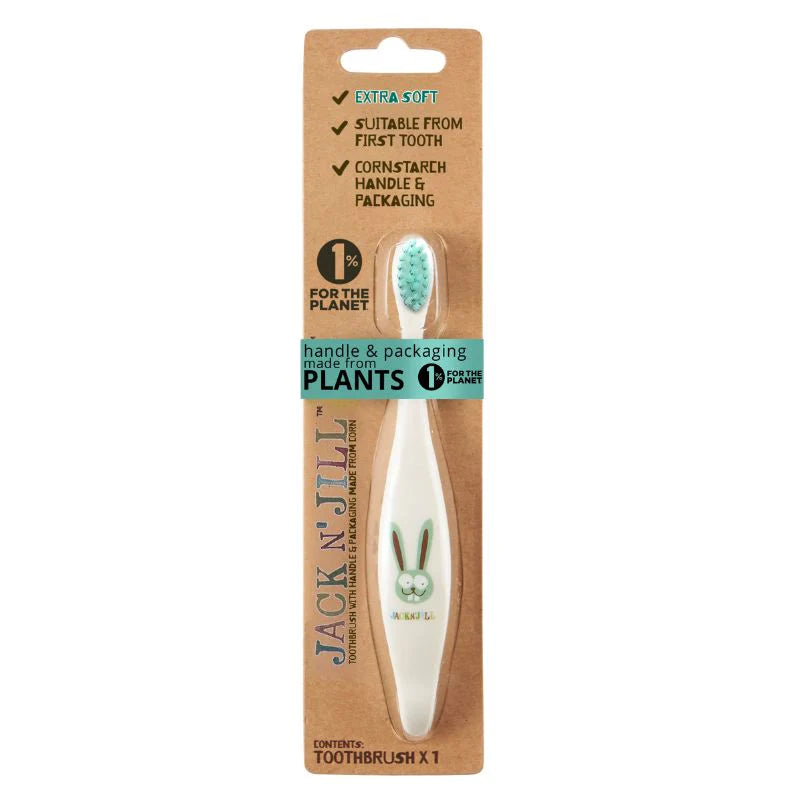 Bio Cornstarch Toothbrush - Bunny