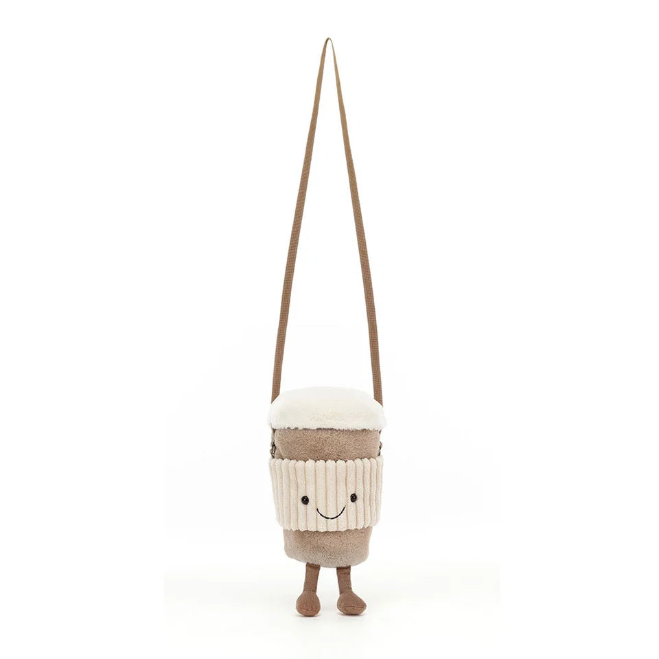 Amuseables Perkle Coffee Shoulder Bag