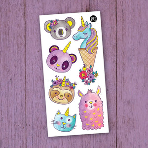 Temporary Tattoos - Unicorners