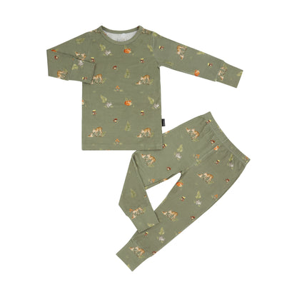 Long-Sleeve PJ Set - Forest Friends