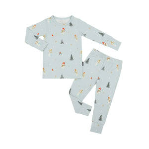 Long-Sleeve PJ Set - Snowmen