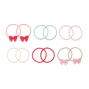 Mini Elastic Pony Pack - Cutesy Bow