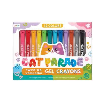 Cat Parade - Twist Up Gel Crayons