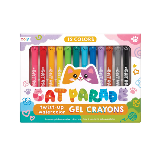 Cat Parade - Twist Up Gel Crayons