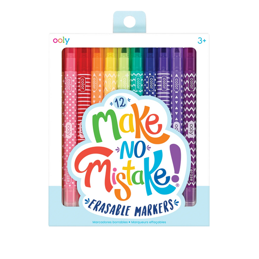 Make No Mistake: Erasable Markers