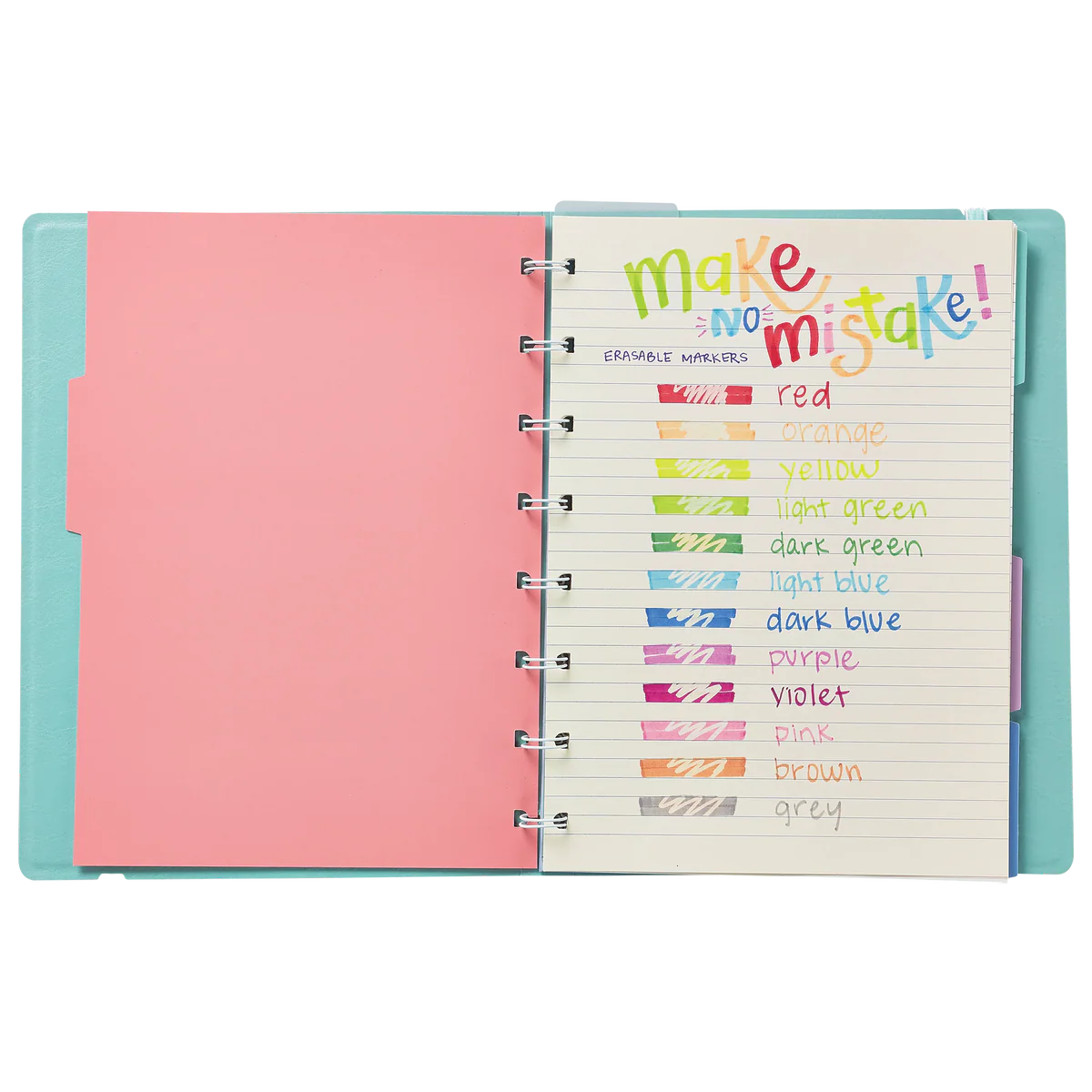 Make No Mistake: Erasable Markers