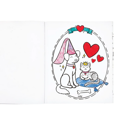 Color-in Book - Princesses & Fairies