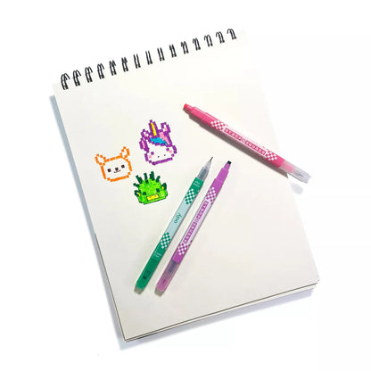 Stamp-A-Square: Double-Ended Markers