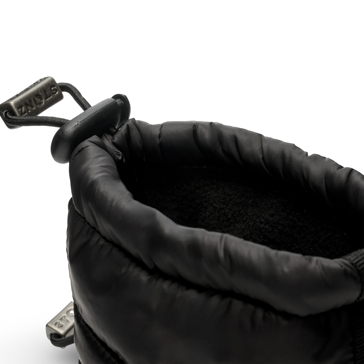 Baby Puffer Booties - Black