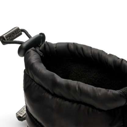 Baby Puffer Booties - Black