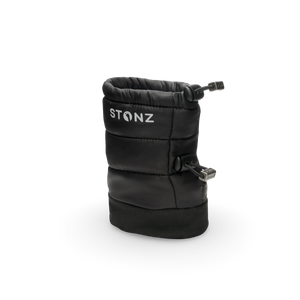 Baby Puffer Booties - Black