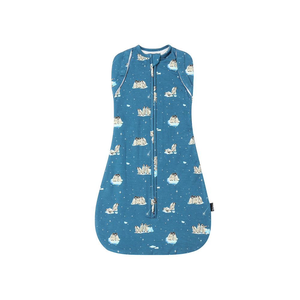 Belan.J 1.0 TOG Convertible Swaddle Sack - Penguins (Night Sky)