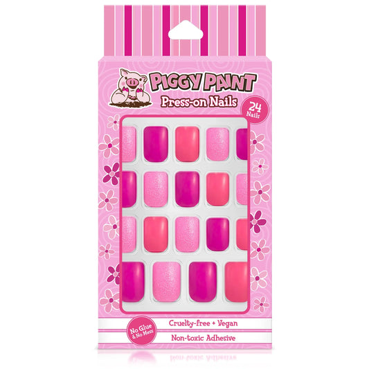 Piggy Paint Press-on Nails - Pretty in Pink