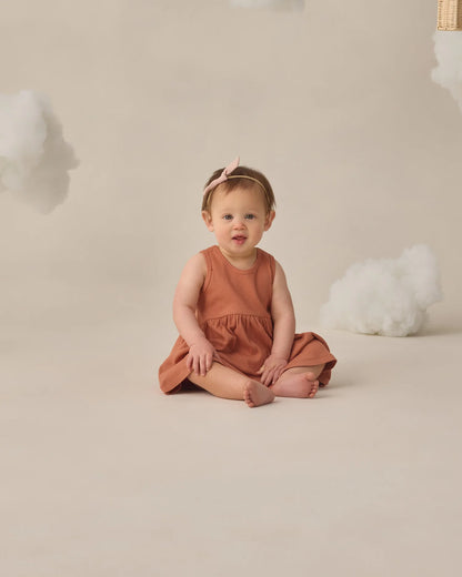 Ribbed Tank Dress - Poppy