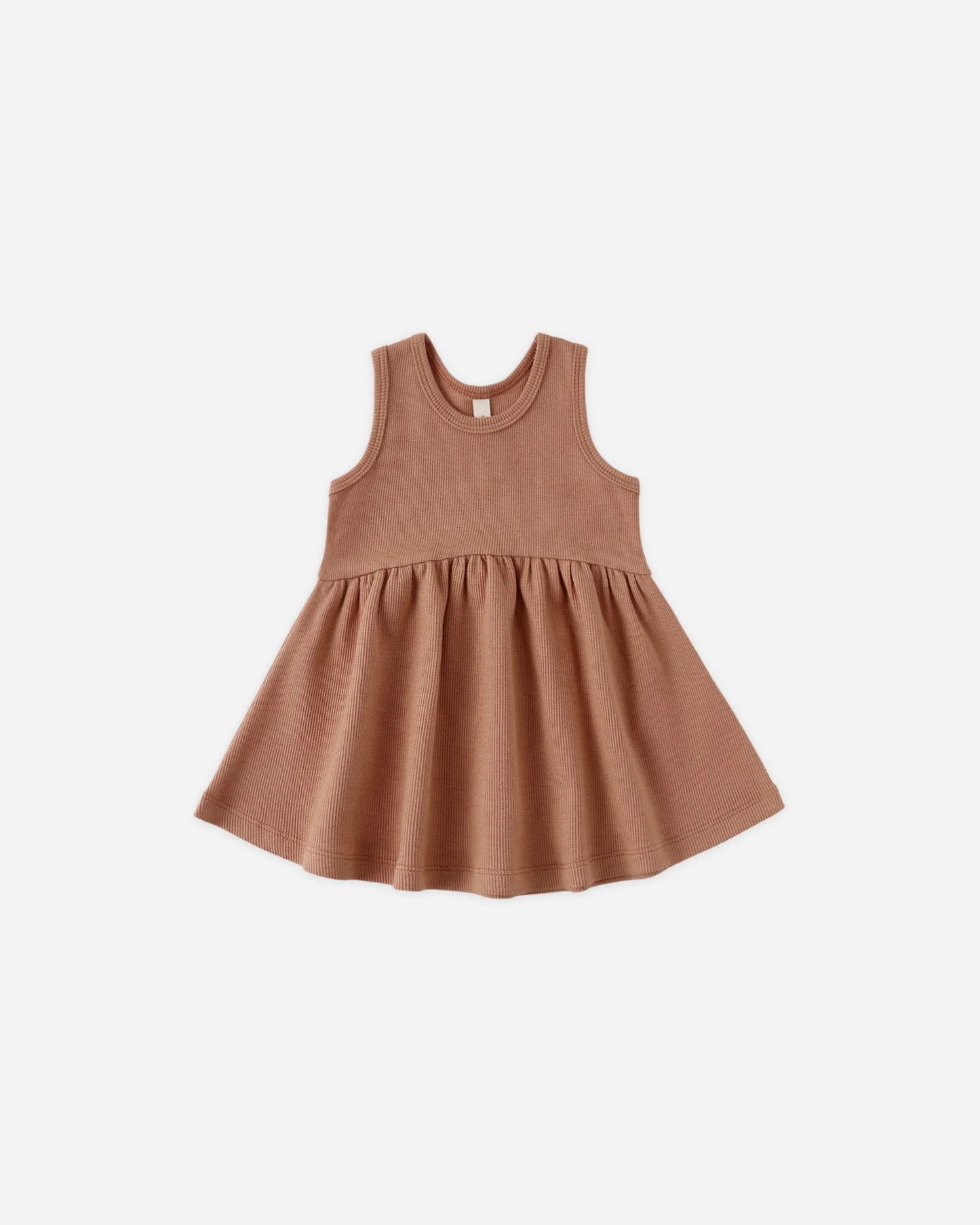 Ribbed Tank Dress - Poppy