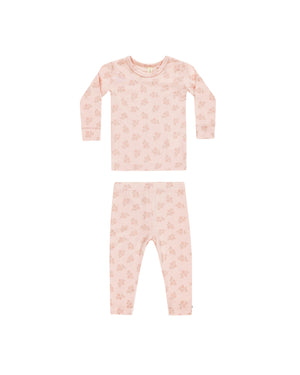 Bamboo Pajama Set - Pink Blossom
