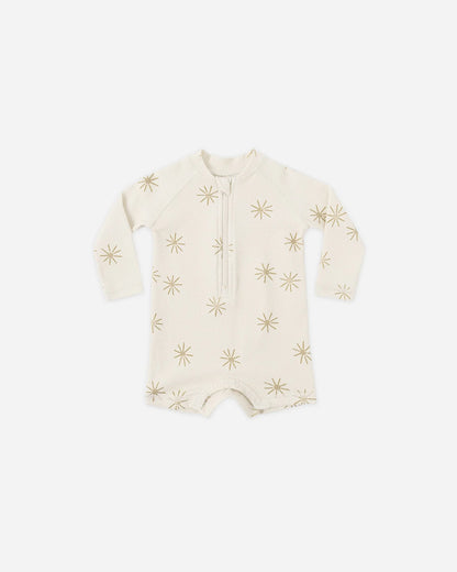 Long Sleeve One-Piece Rashguard - Sunburst