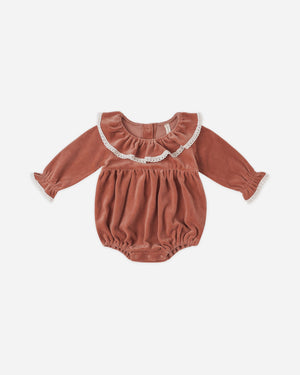 Wendy Romper - Cranberry