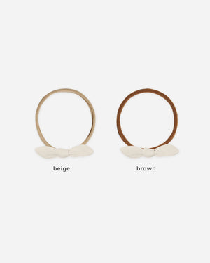 Little Knot Headband - Natural Beige