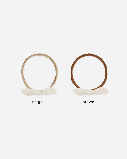 Little Knot Headband - Natural Beige