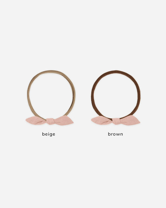 Little Knot Headband - Rose Beige