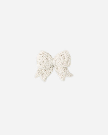 Crochet Bow - Natural