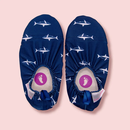 Palm Beachies Water Shoes - Sharks
