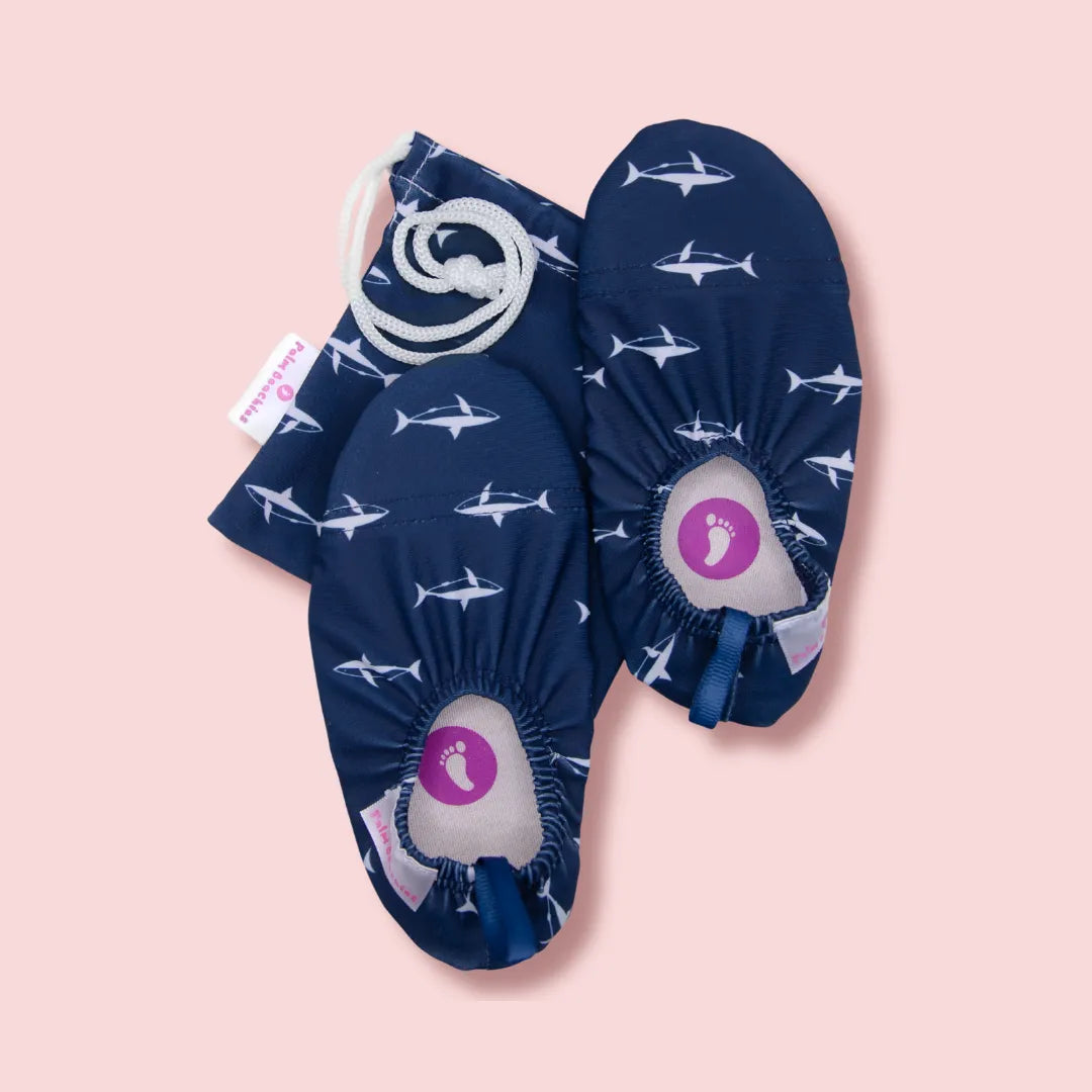 Palm Beachies Water Shoes - Sharks
