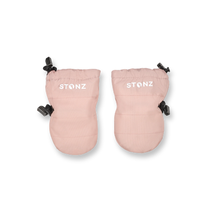 Baby Snow Mitts - Haze Pink