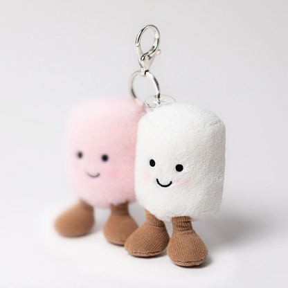 Amuseables Pair Of Marshmallows Bag Charm