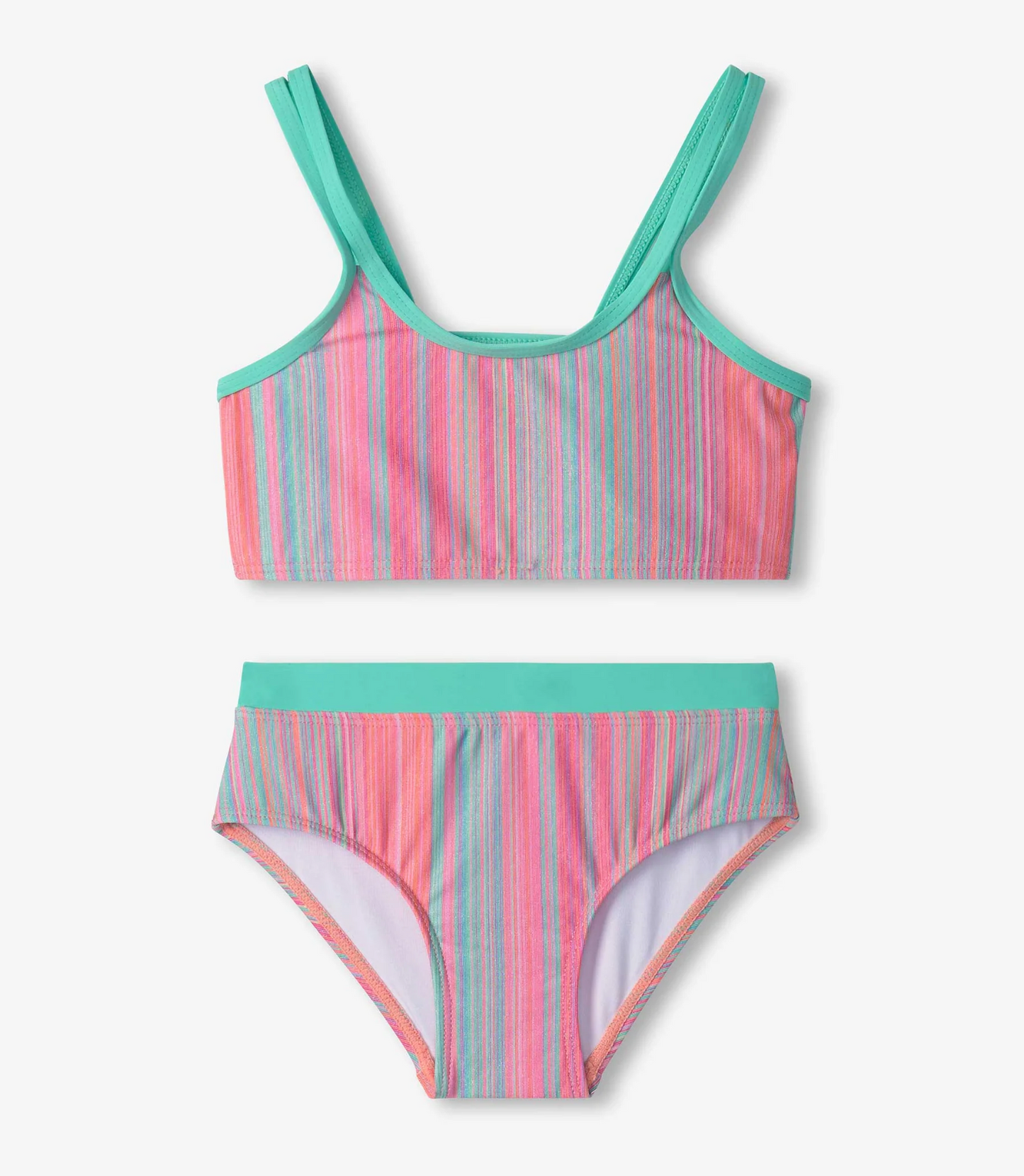 Bikini - Shimmer Stripe Contrast