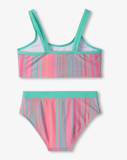 Bikini - Shimmer Stripe Contrast