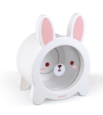 Wooden Rabbit Piggy Bank